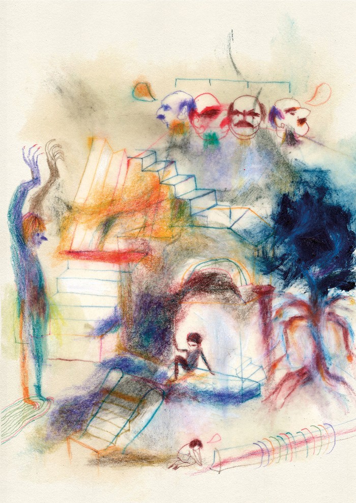 Foto principal del artículo 'La infancia como excusa' · Ilustración: Ca_teter Foto principal del artículo 'La infancia como excusa' · Ilustración: Ca_teter