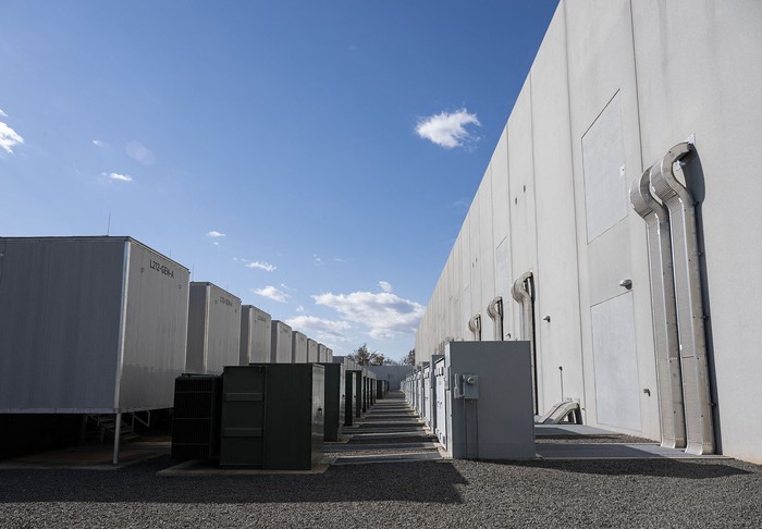 Data center de la empresa Digital Realty, el 12 de noviembre en Virginia, Estados Unidos. · Foto: Andrew Caballero-Reynolds, AFP