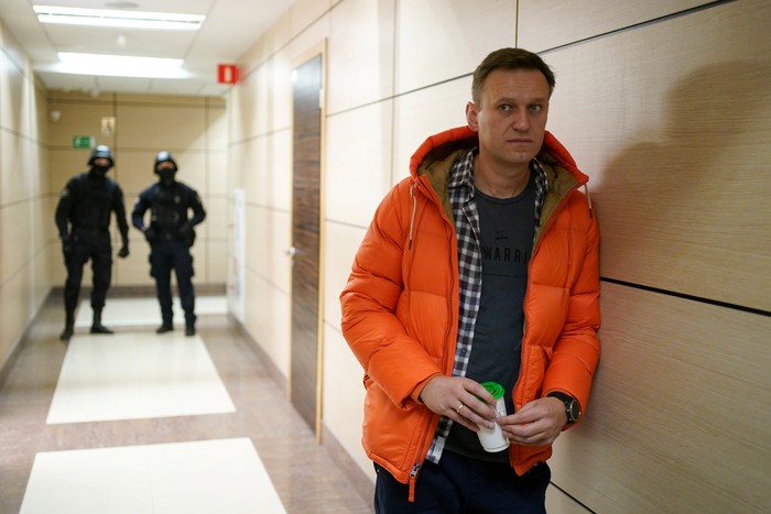 Alexei Navalny en la oficina de su fundación anticorrupción (FBK), en Moscú (archivo, diciembre de 2019).
 · Foto: Dimitar Dilkoff / AFP