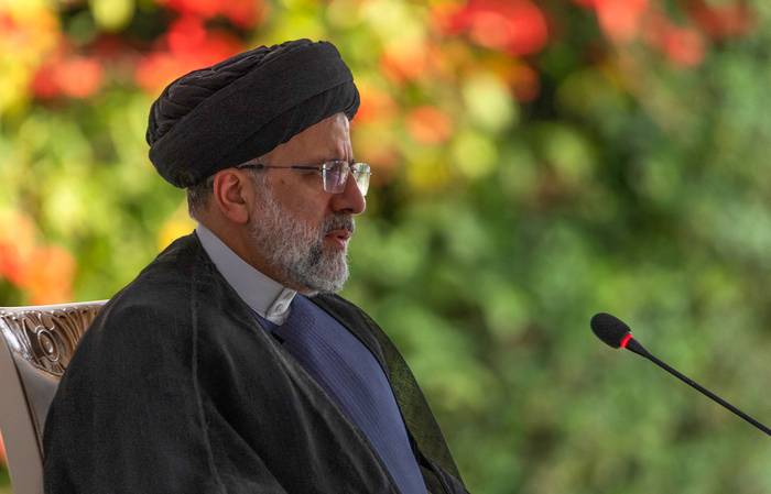 Ebrahim Raisi, presidente iraní, el 12 de julio de 2023. · Foto: Badru Katumba, AFP
