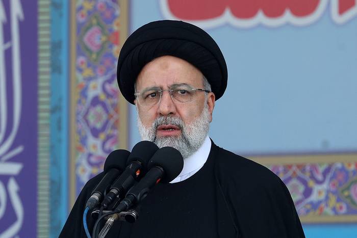 El presidente de Irán, Ebrahim Raisi, el 18 de abril de 2023, en Teherán. · Foto: Atta Kenare, AFP