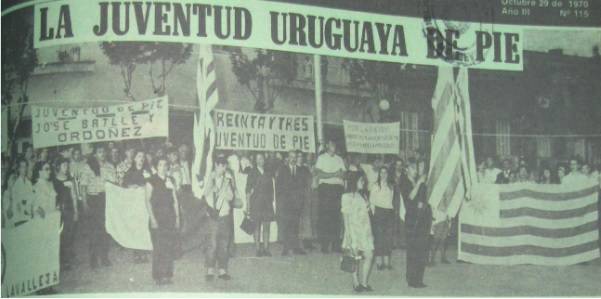 Foto principal del artículo 'La fundación de la Juventud Uruguaya de Pie en Salto'