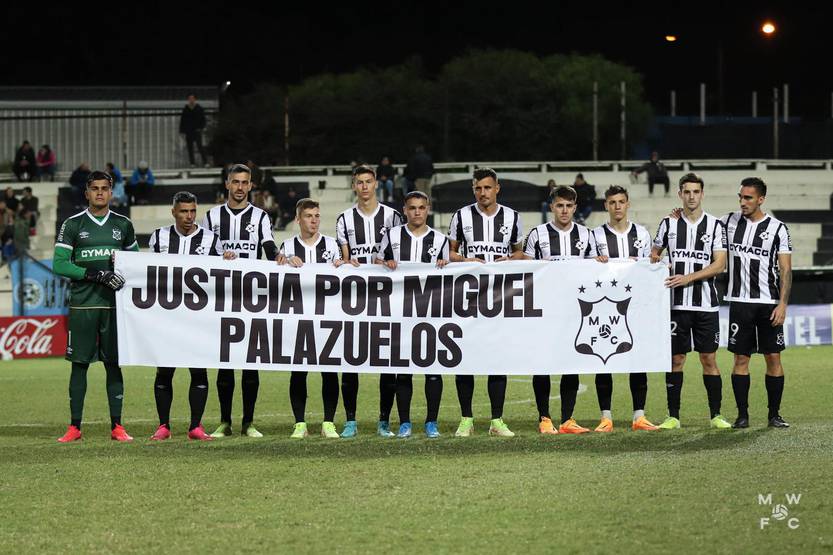 Wanderers reclama justicia por Miguel Palazuelos.