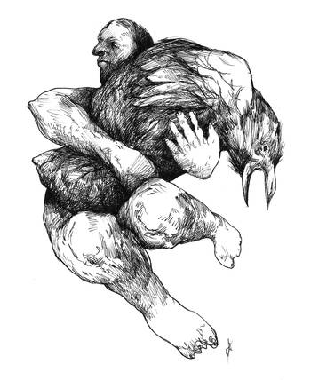 Foto principal del artículo 'La parte que falta' · Ilustración: Ramiro Alonso