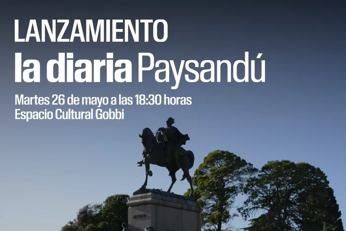 Foto principal del artículo 'Lanzamiento de la diaria Paysandú en el Espacio Gobbi'