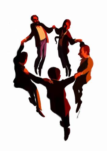 Foto principal del artículo 'Nuestro lugar en el mundo' · Ilustración: Federico Murro