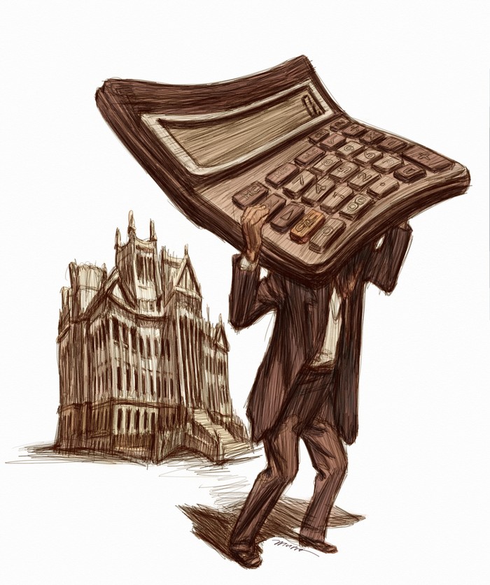 Foto principal del artículo 'Más collage que coalición' · Ilustración: Federico Murro