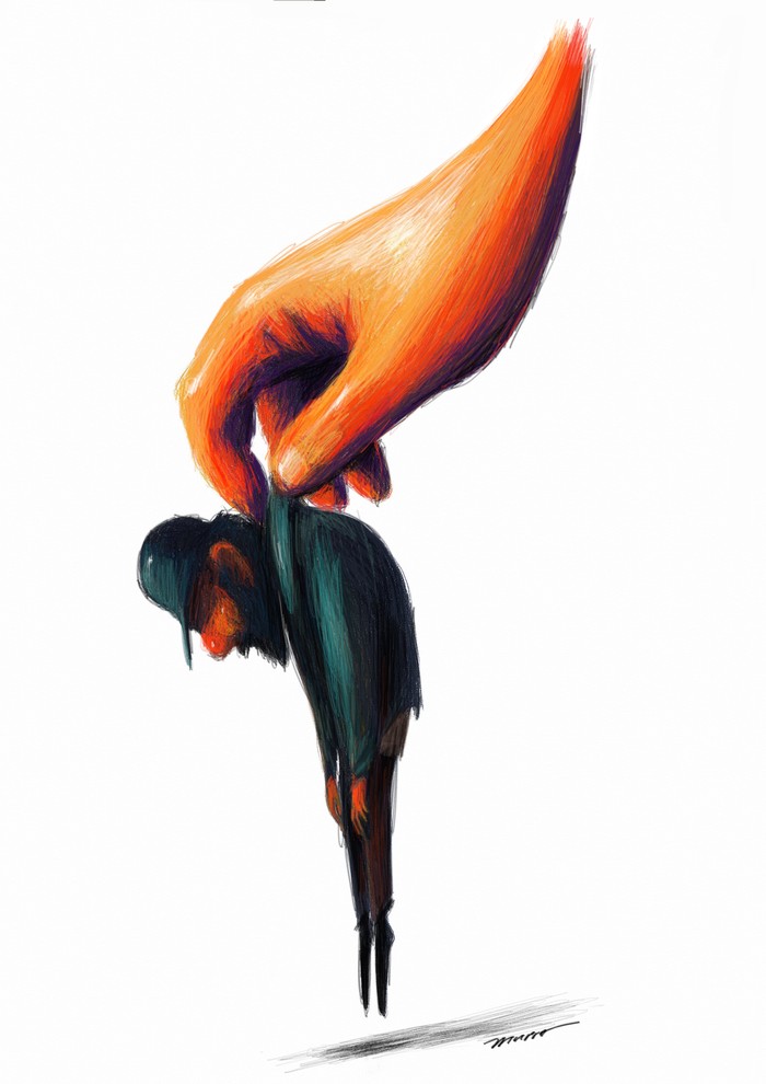 Foto principal del artículo 'El frío y la frialdad' · Ilustración: Federico Murro