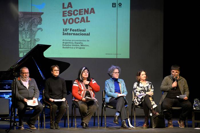 Lanzamiento de La Escena Vocal, en Sala Verdi. · Foto:  Gustavo Castagnello, difusión