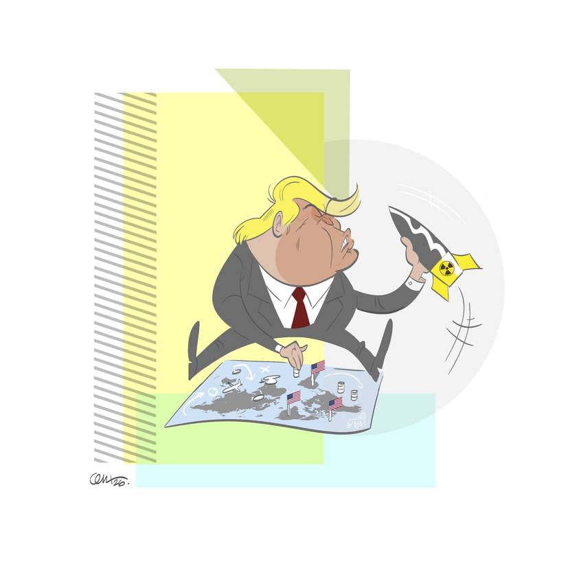 Inserción internacional, ilustración