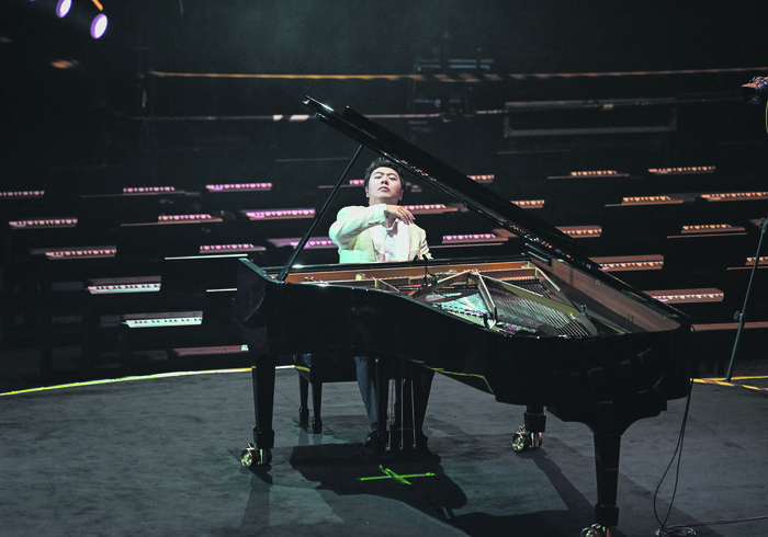 Lang Lang, el 23 de agosto, en la ciudad de Shenyang, provincia de Liaoning, China. · Foto: Imaginechina, AFP