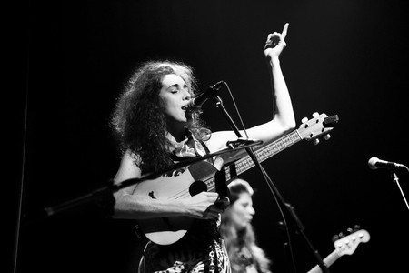Paula Maffia, de Las Taradas. · Foto: Mariana Greif Paula Maffia, de Las Taradas. · Foto: Mariana Greif
