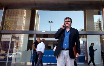 Mario Layera en la Torre Ejecutiva (archivo, febrero de 2025). · Foto: Gianni Schiaffarino