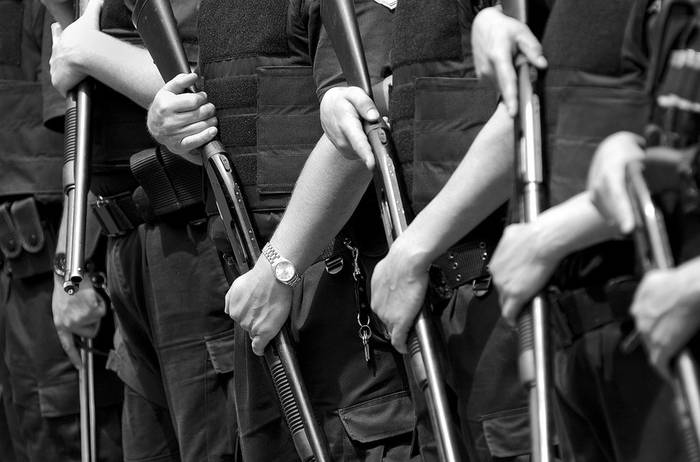 Policías. (archivo, noviembre de 2010) · Foto: Nicolás Celaya