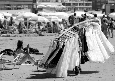 Playa Mansa de Punta del Este, el viernes. · Foto: Nicolás Celaya Playa Mansa de Punta del Este, el viernes. · Foto: Nicolás Celaya