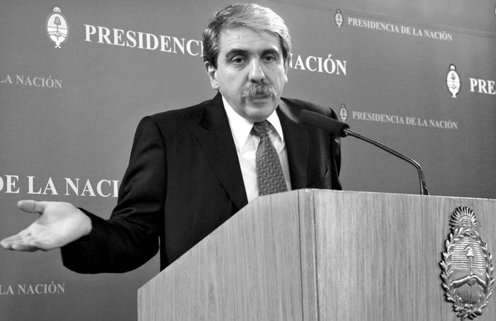 Aníbal Fernández.  · Foto: Presidencia argentina, s/d de autor