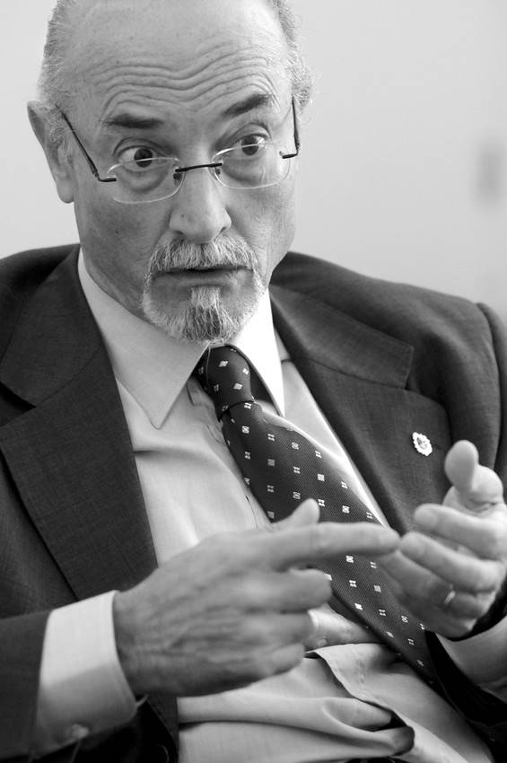 Alberto Breccia. (archivo, febrero de 2011) · Foto: Victoria Rodríguez