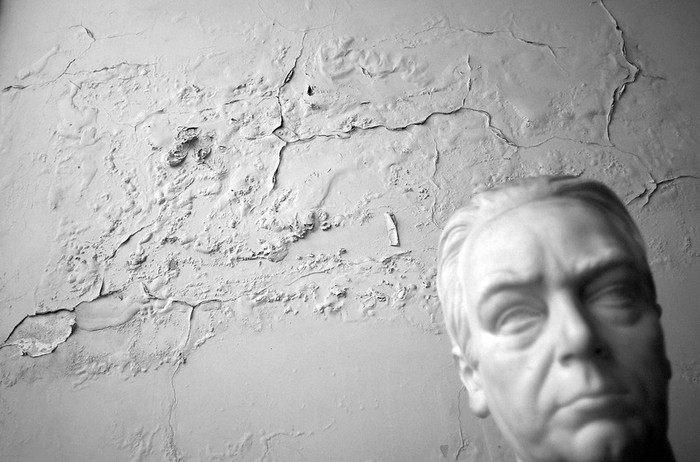 Busto de Baltasar Brum, en la casa del Partido Colorado. (archivo, setiembre de 2009 · Foto: Pablo Nogueira