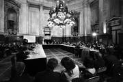 Plenario de comisiones del Senado argentino en el que se trata el proyecto de ley de YPF.
