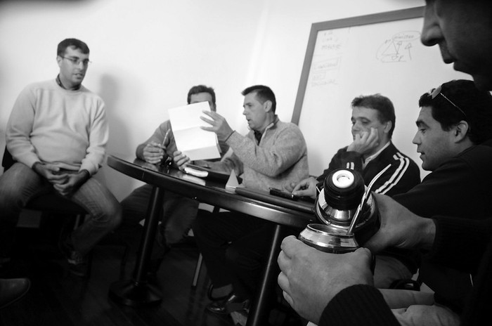 Asamblea de la Confederación Uruguaya de Policía (CUP). · Foto: Pablo Nogueira