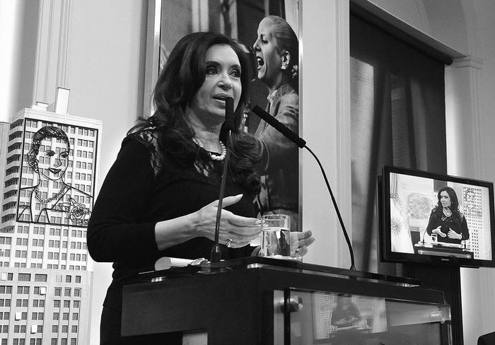 Cristina Fernández. (archivo, agosto de 2012) · Foto: Presidencia argentina, s/d de autor