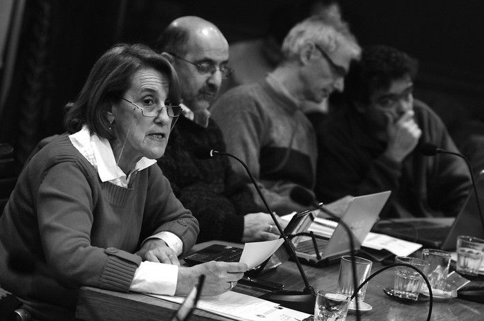 Celia Cocco, decana interina de la Facultad de Enfermería.  · Foto: Pablo Nogueira