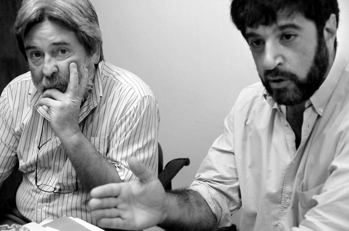 Edgardo Oyenart y Fernando Pereira. · Foto: Victoria Rodríguez