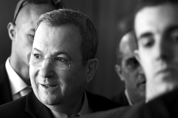 Ehud Barak en el Parlamento israelí (Kneset), en Jerusalén, enero de 2011. · Foto: Efe, Abir Sultan 