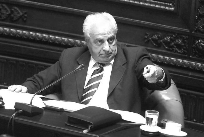 Víctor Rossi. (archivo, febrero de 2009) · Foto: Fernando Morán