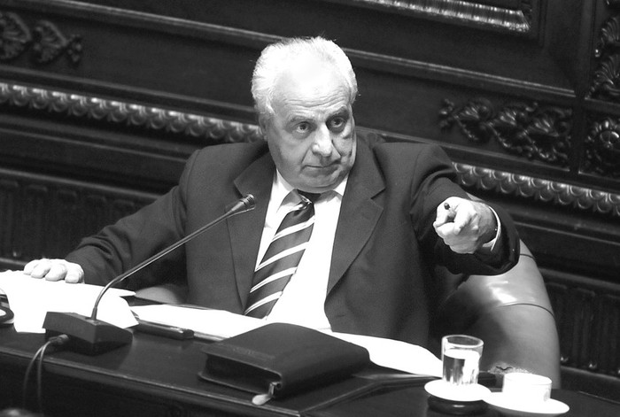 Víctor Rossi. Foto: Fernando Morán (archivo, febrero de 2009)