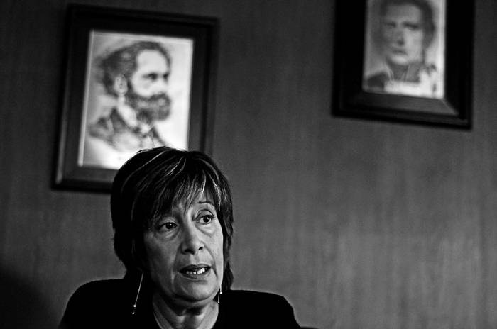 Marina Arismendi. (archivo, mayo de 2008) · Foto: Ricardo Antúnez