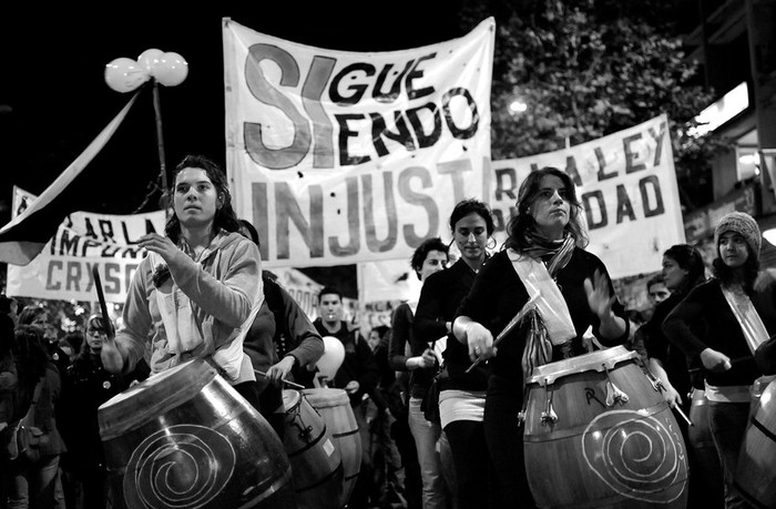 Marcha contra la impunidad. (archivo, junio de 2010) · Foto: Nicolás Celaya