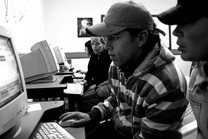 Jornada de capacitación para beneficiarios del programa Uruguay Trabaja. (archivo, setiembre de 2009) · Foto: Pablo Nogueira