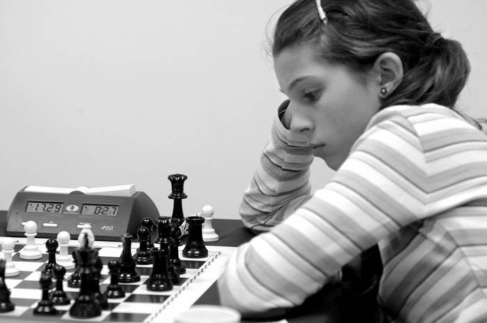 Partida del campeonato nacional de ajedrez en la Torre Ejecutiva. (archivo, abril de 2010) · Foto: Ricardo Antúnez