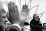 El presidente José Mujica, ayer, en el Consejo de Ministros abierto en la ciudad de Artigas.