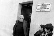 El presidente José Mujica, ayer, previo al comienzo del Consejo de Ministros abierto en la ciudad de Artigas.