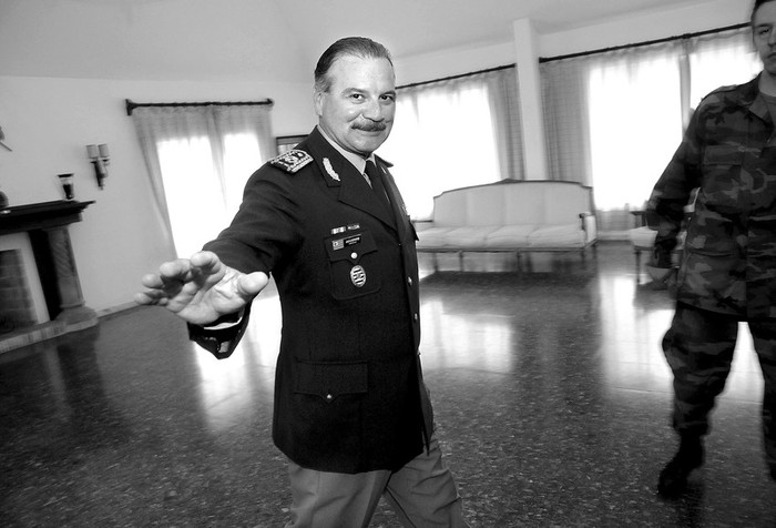 El nuevo comandante de la División de Ejército IV, con asiento en Minas, general Pedro Aguerre. · Foto: Fernando Morán