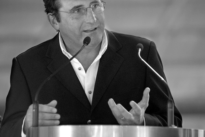 El intendente de Flores, Armando Castaingdebat. (archivo, noviembre de 2008) · Foto: Pablo Nogueira