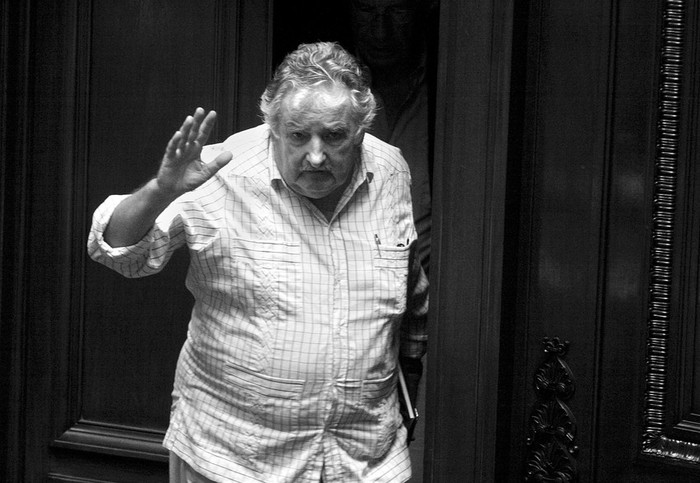 José Mujica en el Palacio Legislativo. (archivo, enero de 2010) · Foto: Victoria Rodríguez