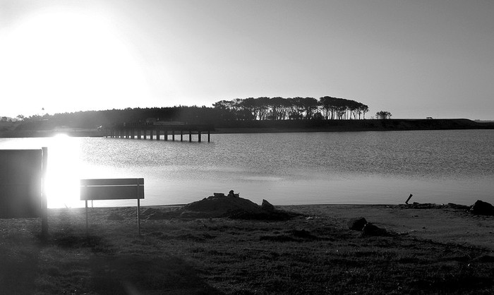 Laguna Garzón, en la costa del departamento de Rocha. (archivo, mayo de 2011) · Foto: Juliana Malcuori