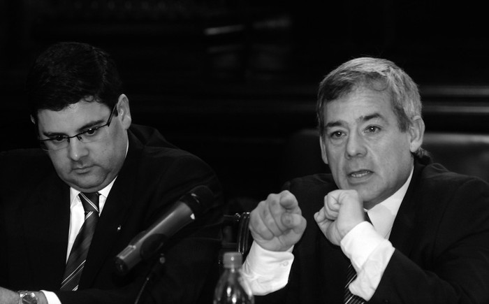 Fitzgerald Cantero y Horacio Yanes. · Foto: Fernando Morán