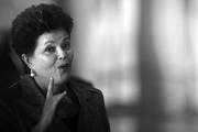 La presidenta de Brasil, Dilma Rousseff, ayer, en el Palacio del Planalto en Brasilia.