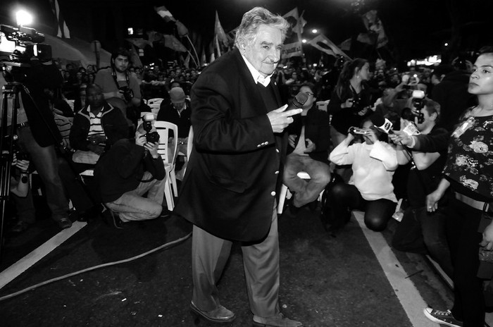 El presidente José Mujica en el acto de apertura del XVI Congreso Latinoamericano de Estudiantes. · Foto: Victoria Rodríguez