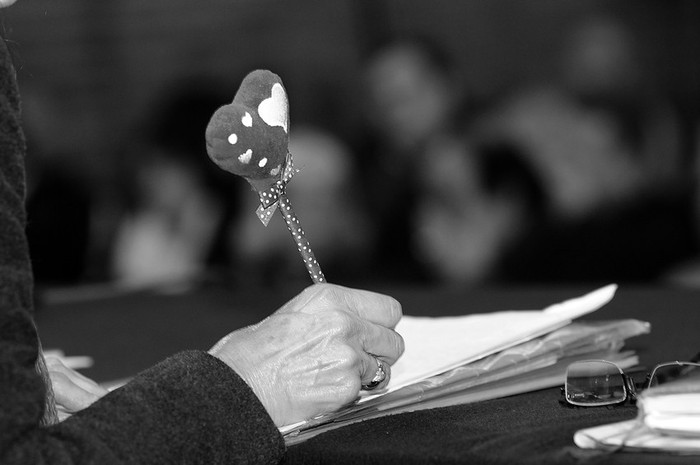 Convención Nacional del Partido Colorado, el 6 de agosto, en la Casa del Partido · Foto: Nicolás Celaya