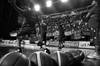 Calentamiento de los jugadores de Aguada, previo a un partido ante Welcome, en el Palacio Peñarol. (archivo, enero de 2011) · Foto: Javier Calvelo Calentamiento de los jugadores de Aguada, previo a un partido ante Welcome, en el Palacio Peñarol. (archivo, enero de 2011) · Foto: Javier Calvelo