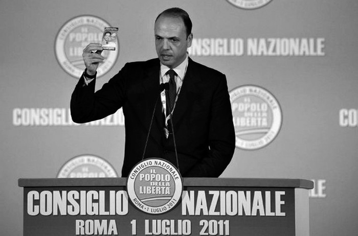 Angelino Alfano cuando fue electo secretario general del Pueblo de la Libertad. · Foto:  Foto: tomada de HTTP://WWW.ANGELINOALFANO.IT, S/D