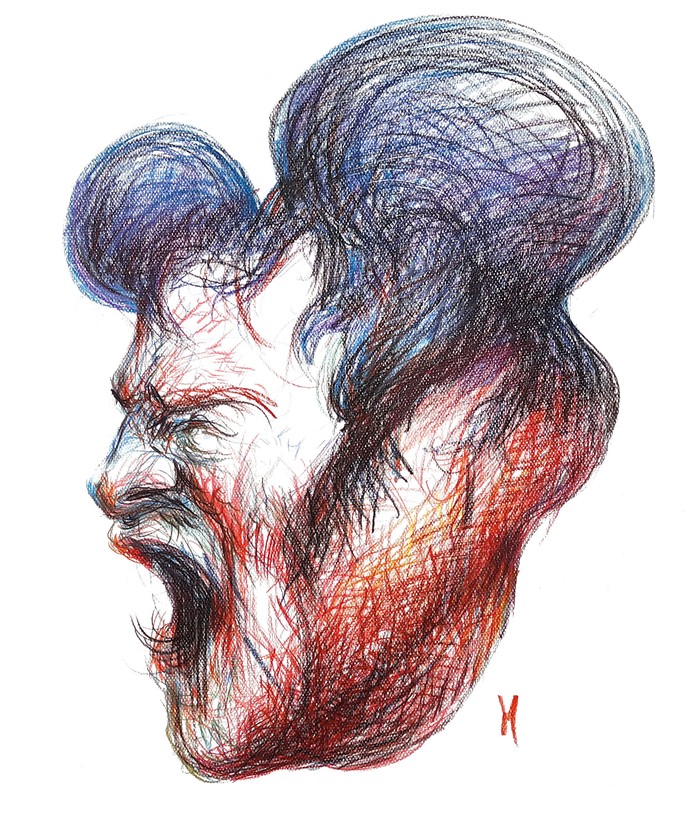 Foto principal del artículo '¿Hasta dónde llega el autoritarismo de Milei?' · Ilustración: Ramiro Alonso Foto principal del artículo '¿Hasta dónde llega el autoritarismo de Milei?' · Ilustración: Ramiro Alonso
