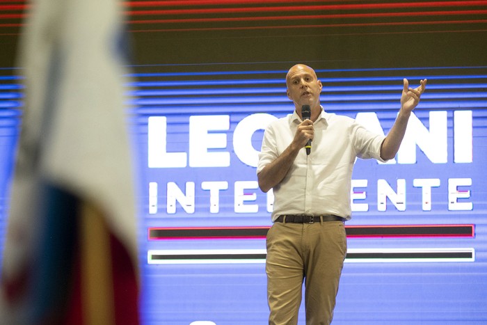 Francisco Legnani, el 6 de mayo, en el Lagomar Contry Club. · Foto: Alessandro Maradei