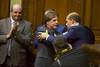Martín Lema y Luis Lacalle Pou en la Cámara de Diputados · Foto: Ernesto Ryan Martín Lema y Luis Lacalle Pou en la Cámara de Diputados · Foto: Ernesto Ryan