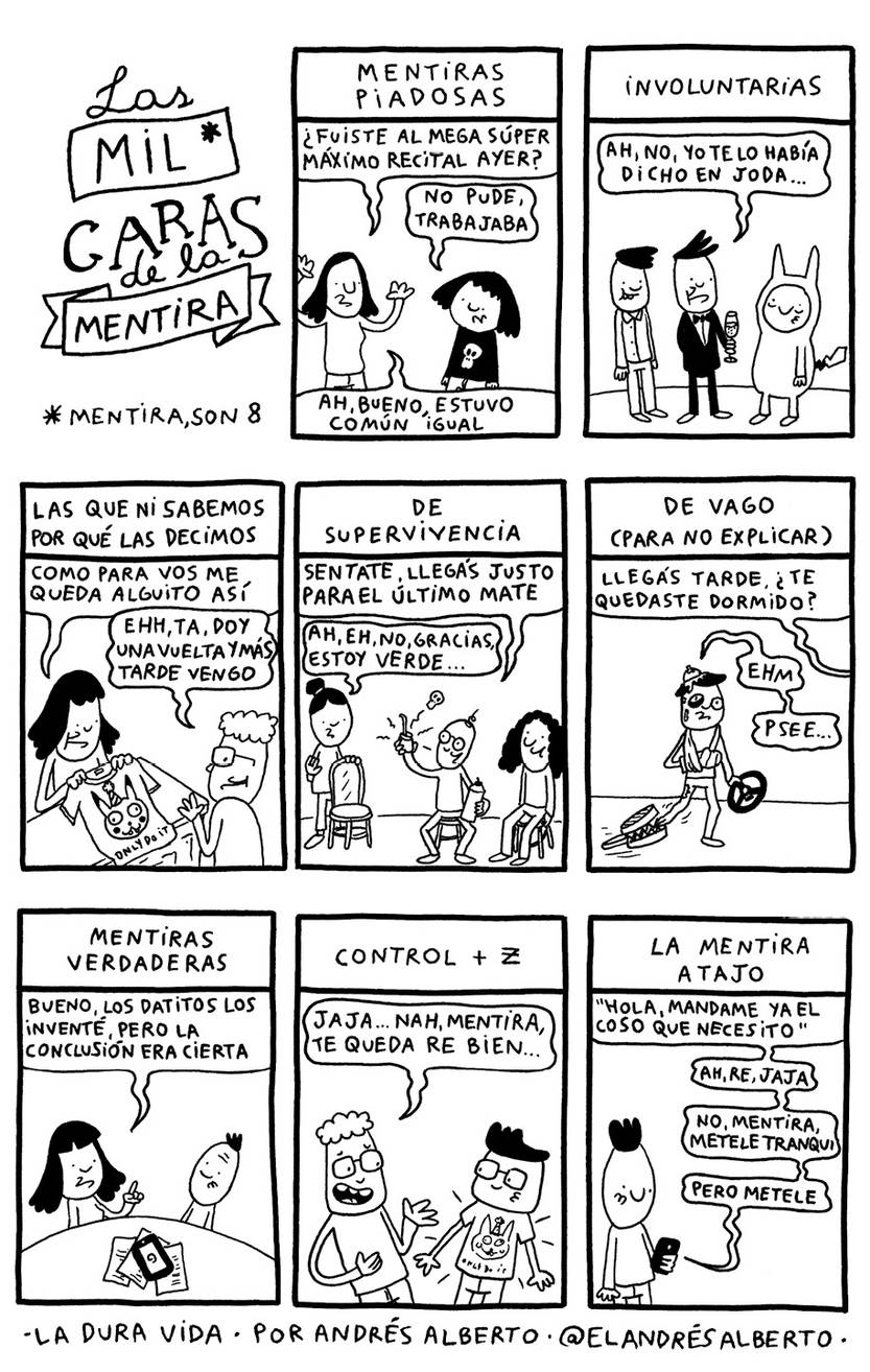 Lento 119 - Las mil caras de la mentira 01